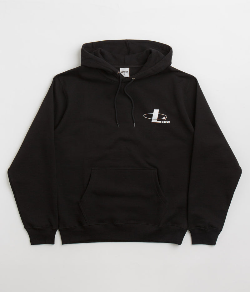 Lurpiv Orbit Logo Hoodie in Black