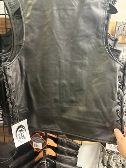 Madrid - Men's Premium Leather Vest 605.00
