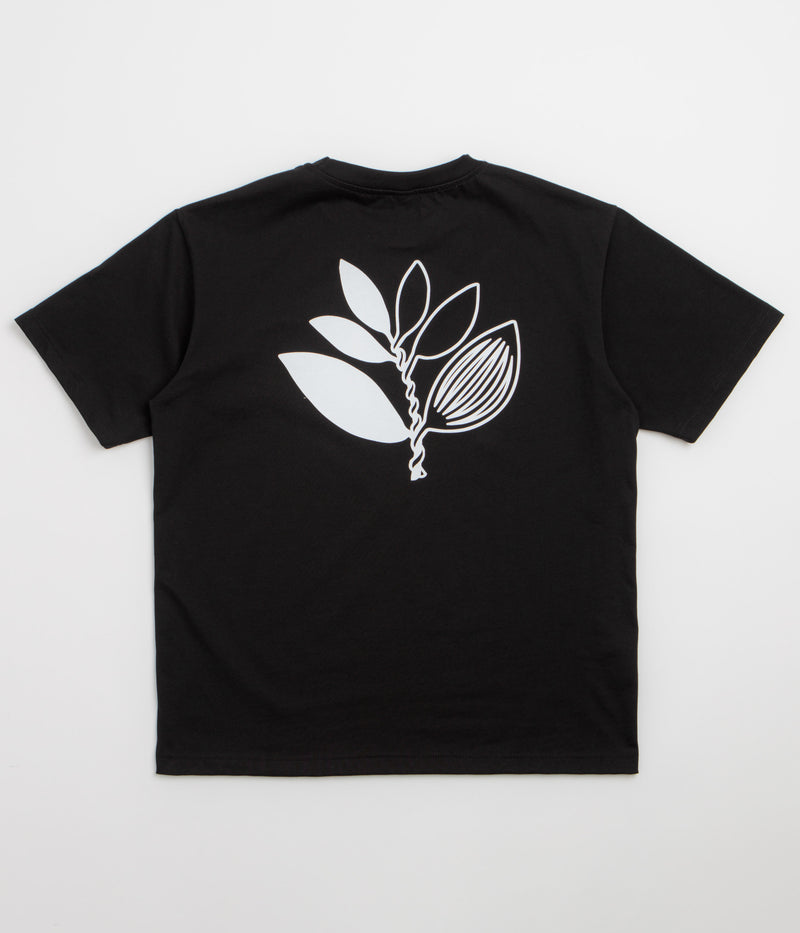 Magenta Yin T-Shirt in Black