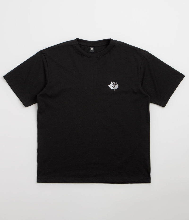 Magenta Yin T-Shirt in Black