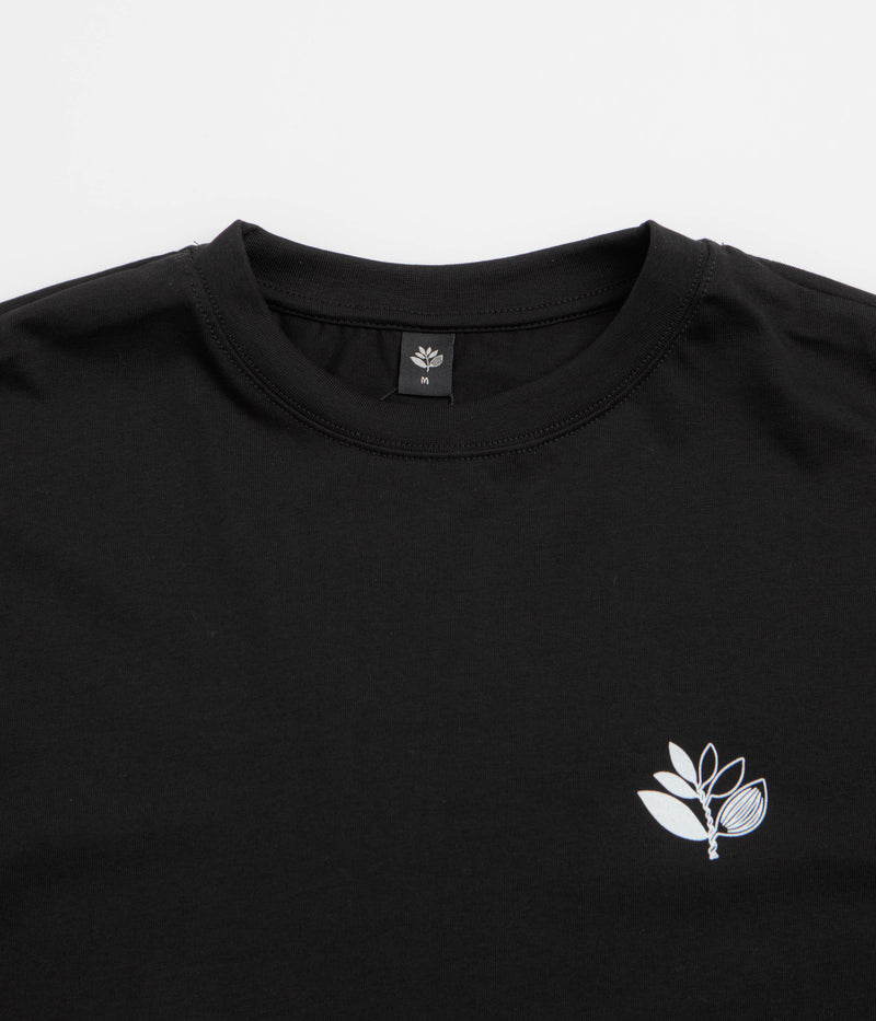 Magenta Yin T-Shirt in Black