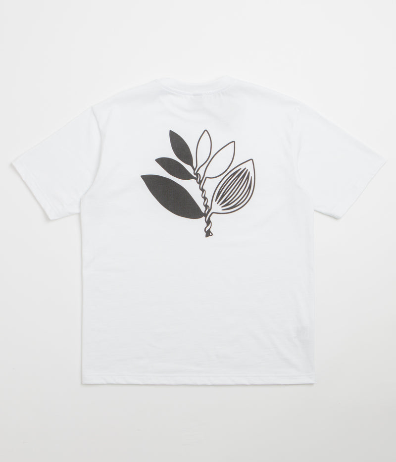 Magenta Yin T-Shirt in White