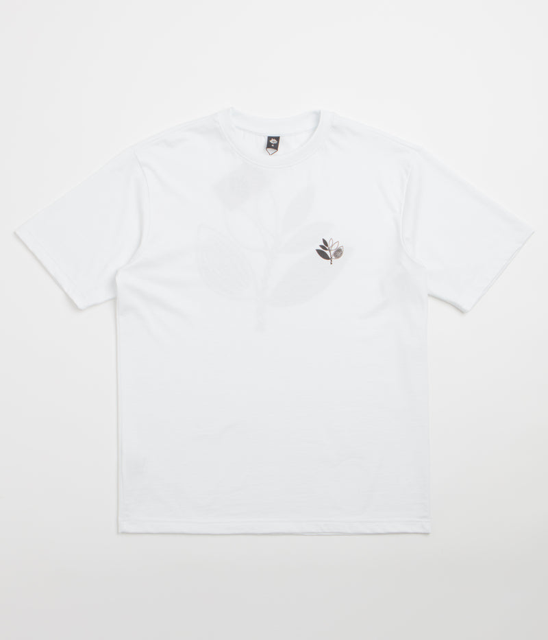 Magenta Yin T-Shirt in White