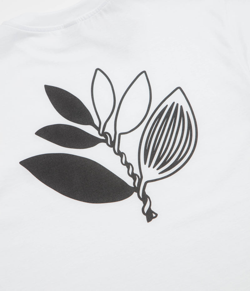 Magenta Yin T-Shirt in White