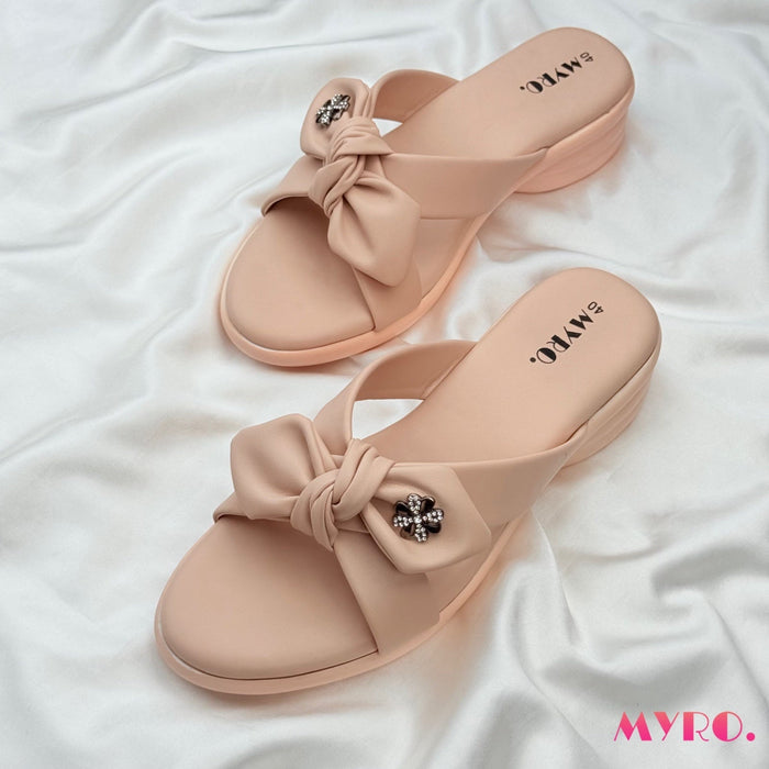 Magnolia Pastel Green Boston Heel - MYRO