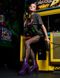 Making Moves Platform Ankle Boots lamodawebsite