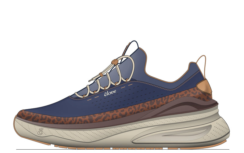 Men's Forte 2 - Navy Leopard [B2B ONLY]