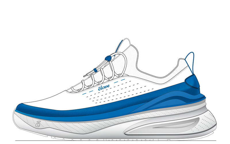 Men's Forte 2 - White / Blue [B2B ONLY]