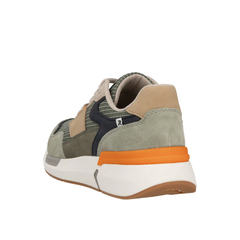 Men's Rieker Justus 02 - Pistachio/Pazifik/Olive