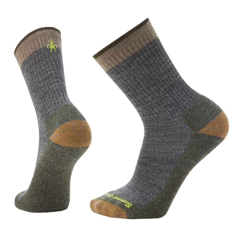 Men's Smartwool Everyday Rollinsville Light Cushion Crew Socks - Fossil