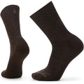 Men's Smartwool Everyday Solid Rib Light Cushion Crew Socks - Chestnut