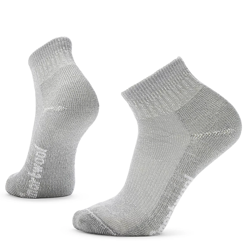 Men's Smartwool Hike Light Cushion Ankle Socks - Light Gray
