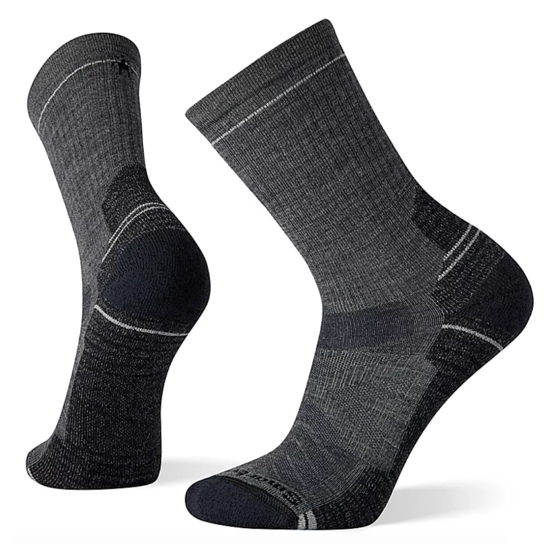 Men's Smartwool Hike Light Cushion Crew Socks - Medium Gray