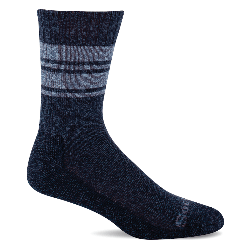 Men's Sockwell At Ease Relaxed Fit Crew Socks - Denim