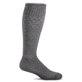 Men's Sockwell Shadow Box Moderate Graduated Compression Socks - Charcoal