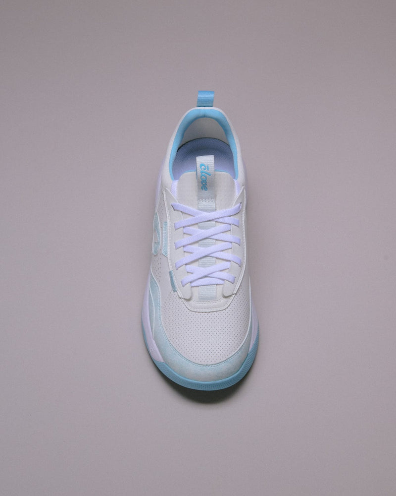 Men's Strada - White / Brushed Aqua