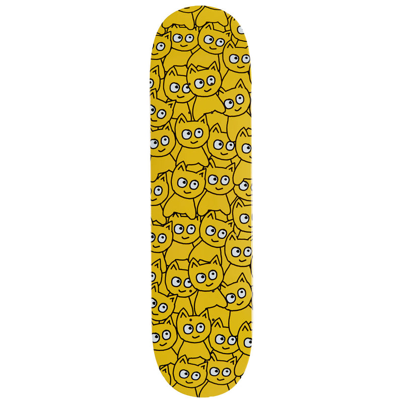 Meow Sticker Pile OG Skateboard Deck - 7.50"