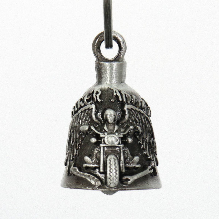 Milwaukee Leather MLB9024 'Biker Angel' Motorcycle Good Luck Bell | Key Chain Accessory for Bikers