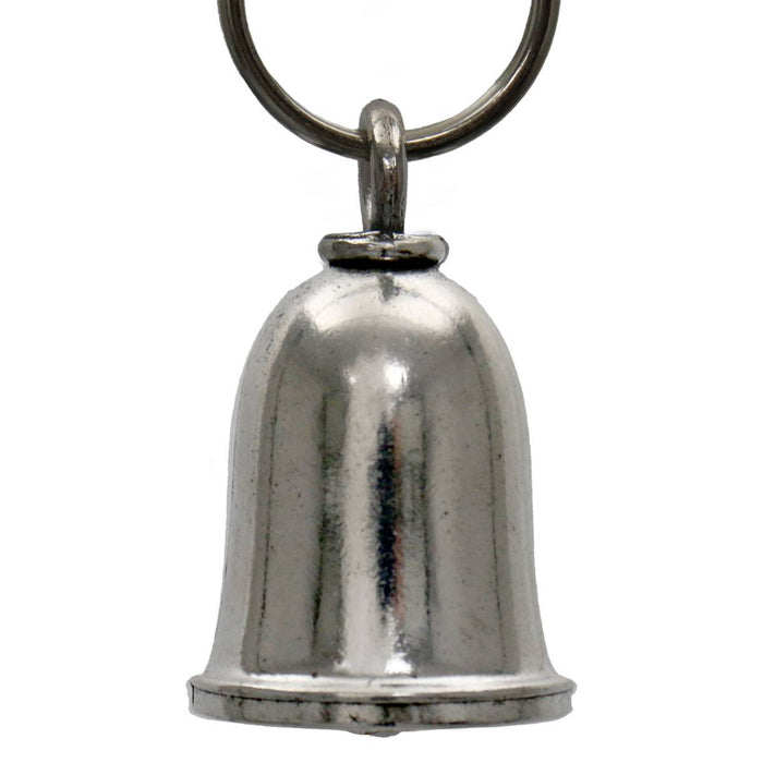 Milwaukee Leather MLB9057 Plain Motorcycle Good Luck Bell w/ Key Ring-Key Chain Accessory for Bikers