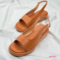 Mocco Brown Boston Heel - MYRO
