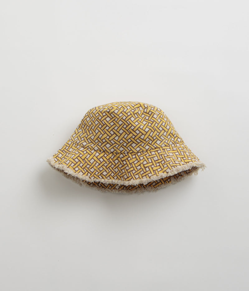 Mollusk Basket Hat in Straw