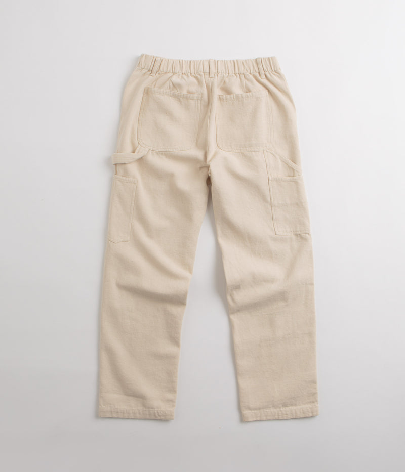 Mollusk Canvas Work Pants  in Natural