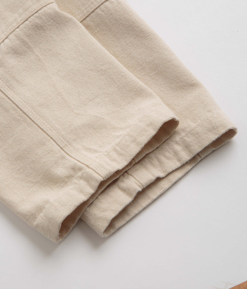 Mollusk Canvas Work Pants  in Natural