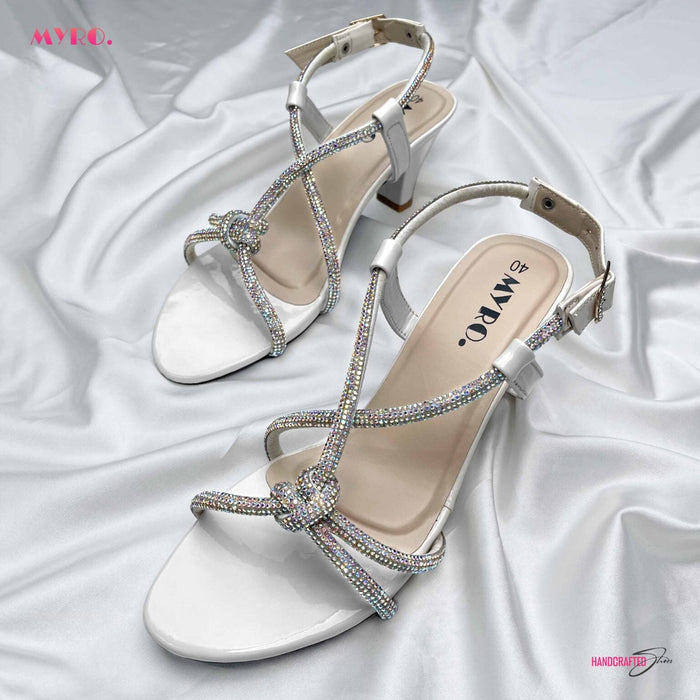 Naomi White Heel - MYRO