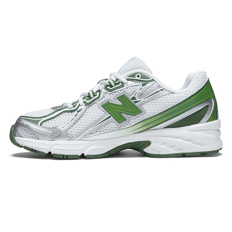 New Balance 740 Shoes - White/Alpine Green