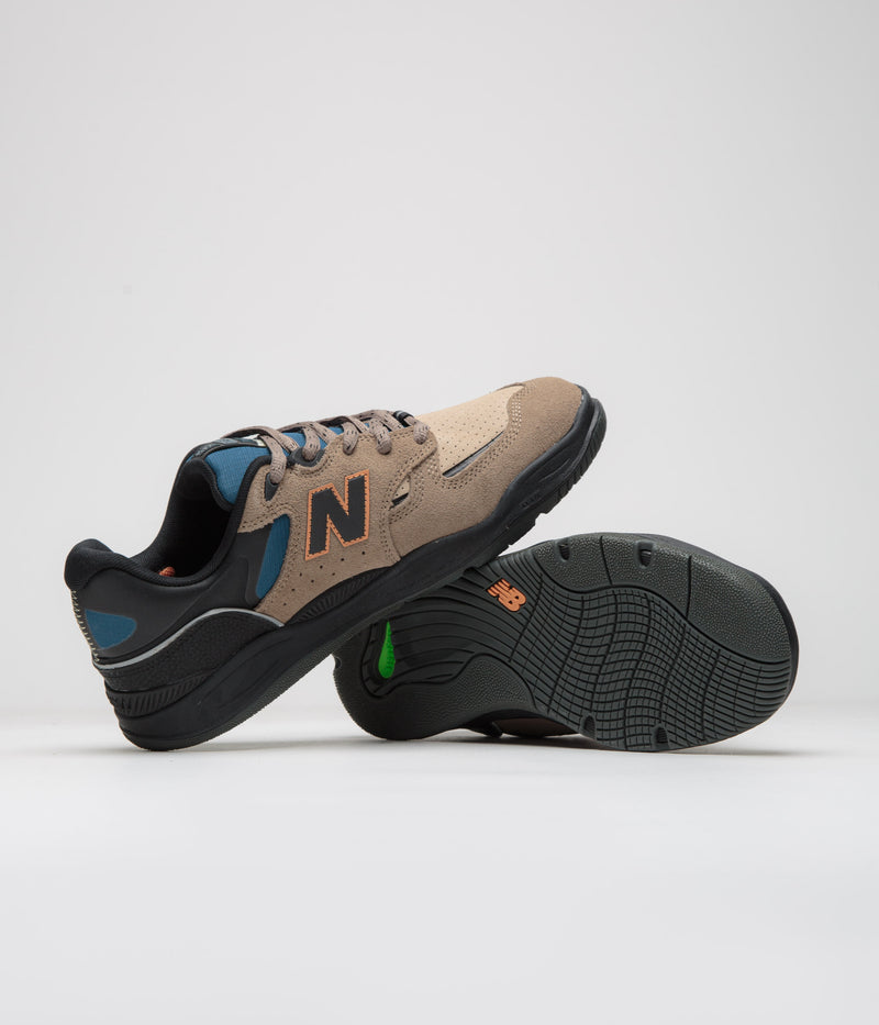 New Balance Numeric 1010 Tiago Lemos Shoes in Tan and Black
