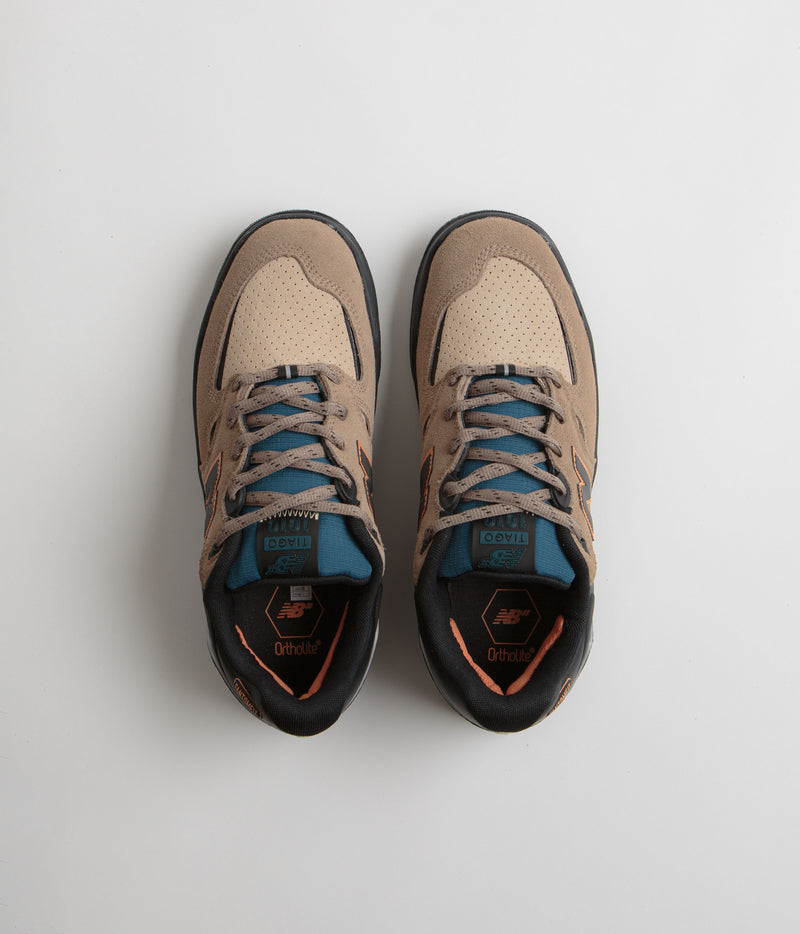 New Balance Numeric 1010 Tiago Lemos Shoes in Tan and Black