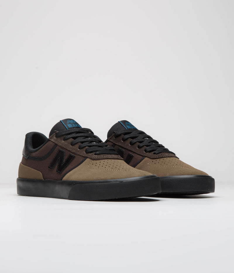 New Balance Numeric 272 Shoes in Brown and Black