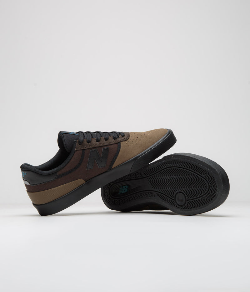 New Balance Numeric 272 Shoes in Brown and Black