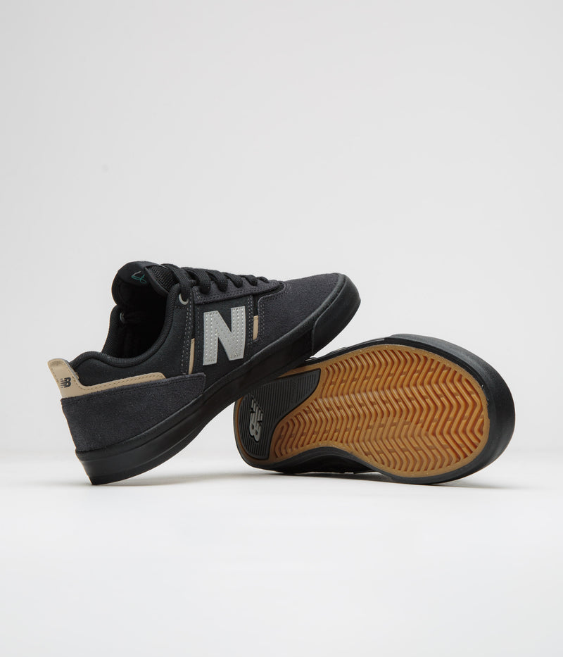 New Balance Numeric 306 Jamie Foy Shoes in Phantom and Black