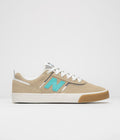 New Balance Numeric 306 Jamie Foy Shoes in Tan and Turquoise