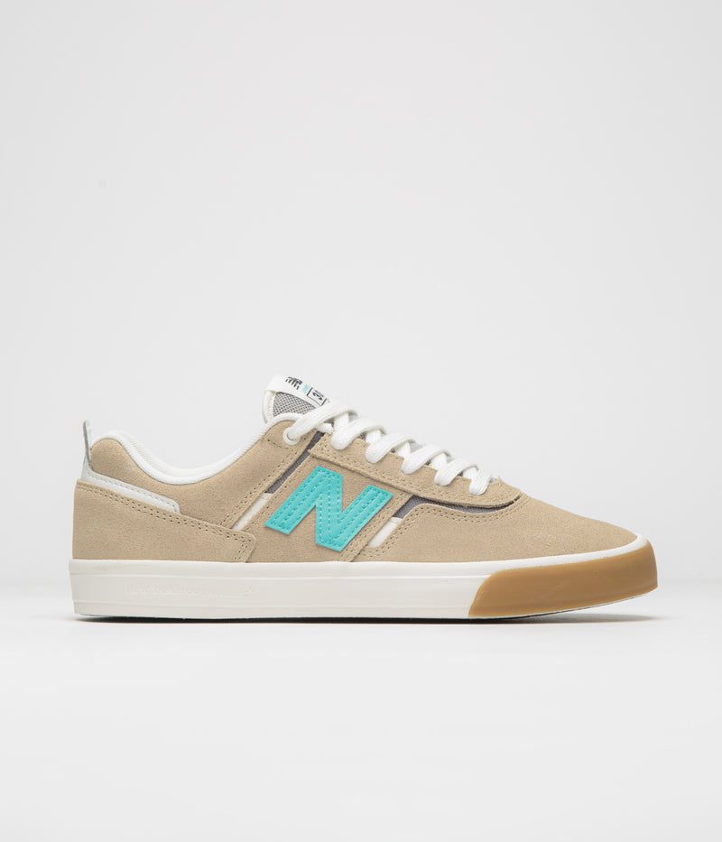 New Balance Numeric 306 Jamie Foy Shoes in Tan and Turquoise