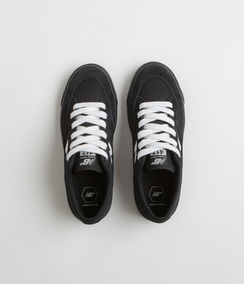 New Balance Numeric 417 Franky Villani Shoes in Black and Black