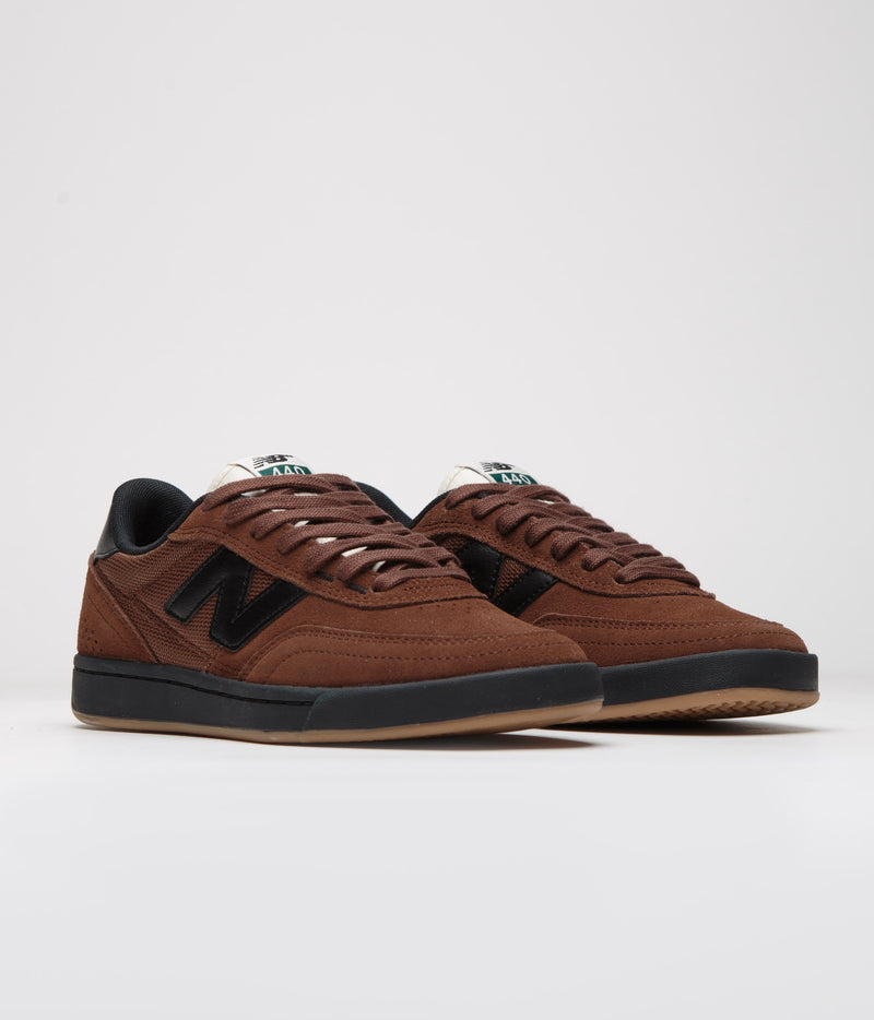 New Balance Numeric 440 V2 Shoes in Brown and Black