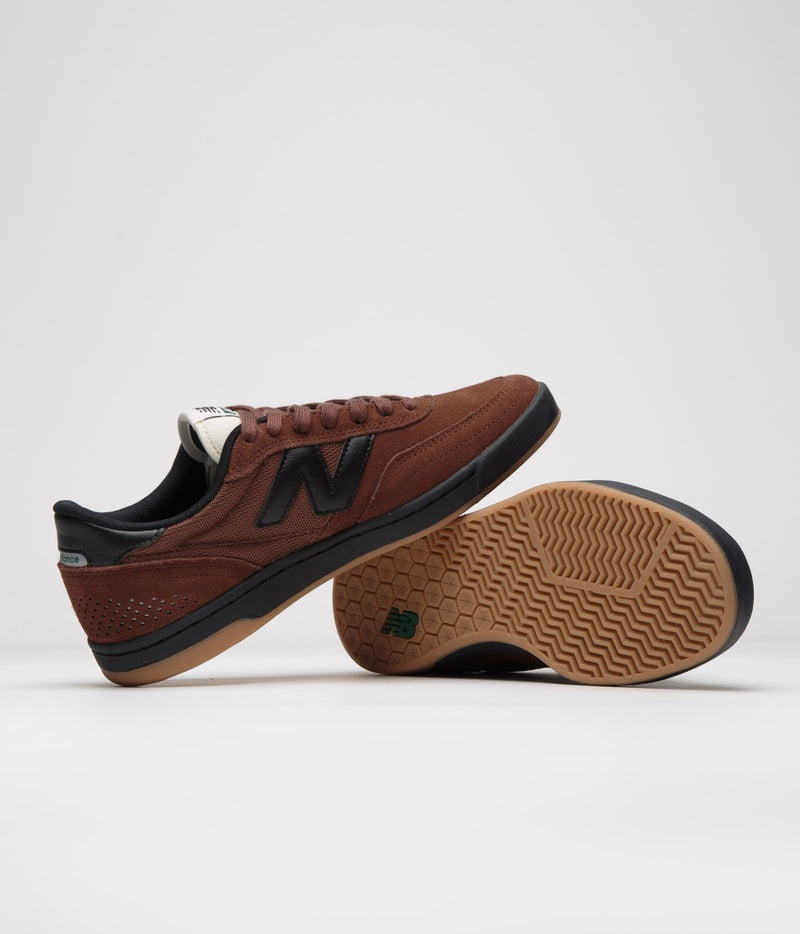 New Balance Numeric 440 V2 Shoes in Brown and Black