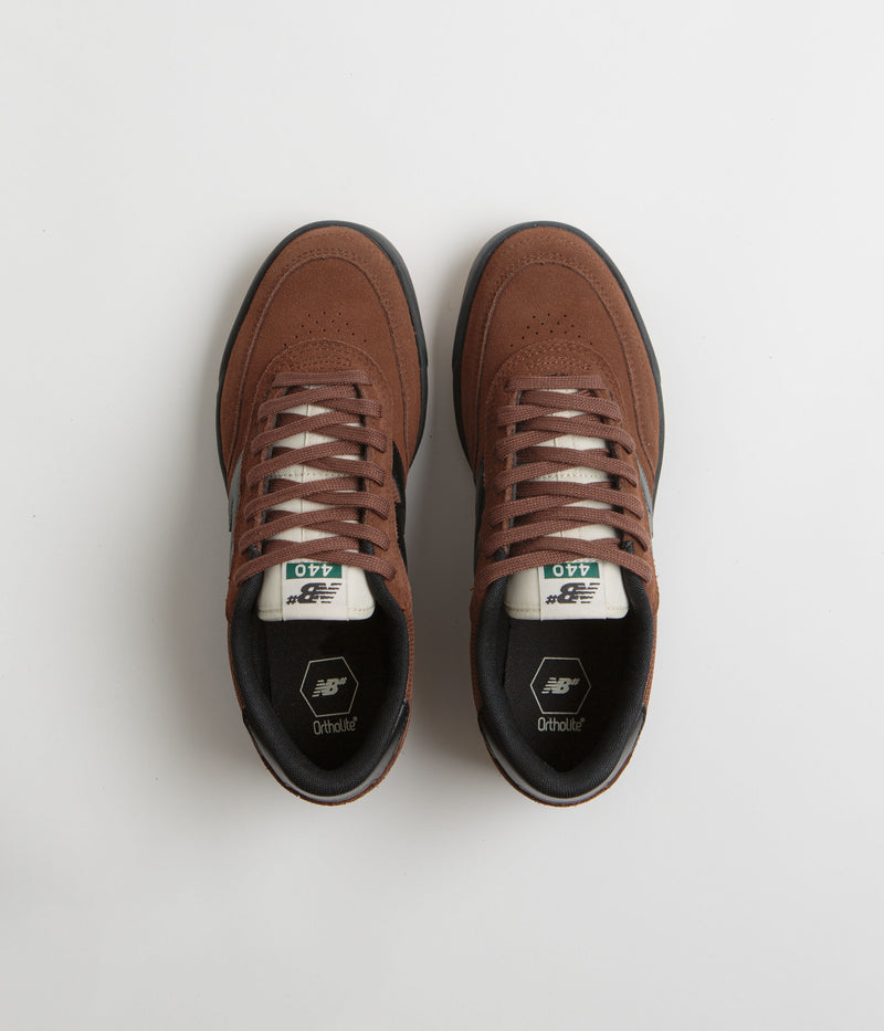 New Balance Numeric 440 V2 Shoes in Brown and Black