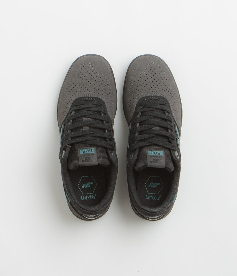 New Balance Numeric 508 Brandon Westgate Shoes in Black Cement
