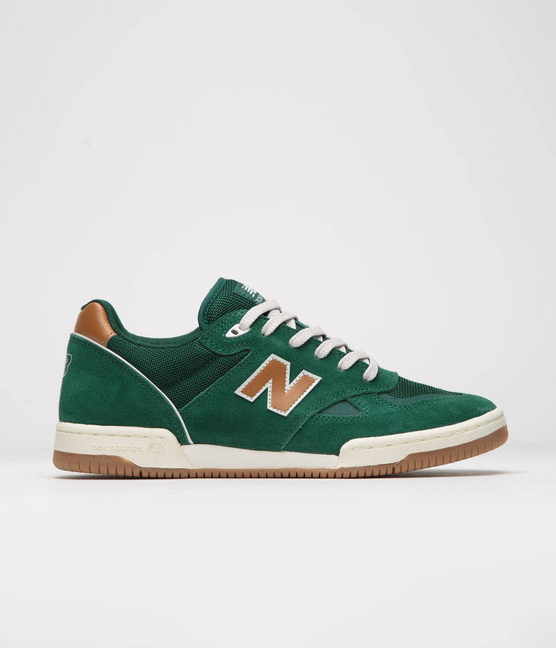 New Balance Numeric 600 Tom Knox Shoes in Green and Ginger