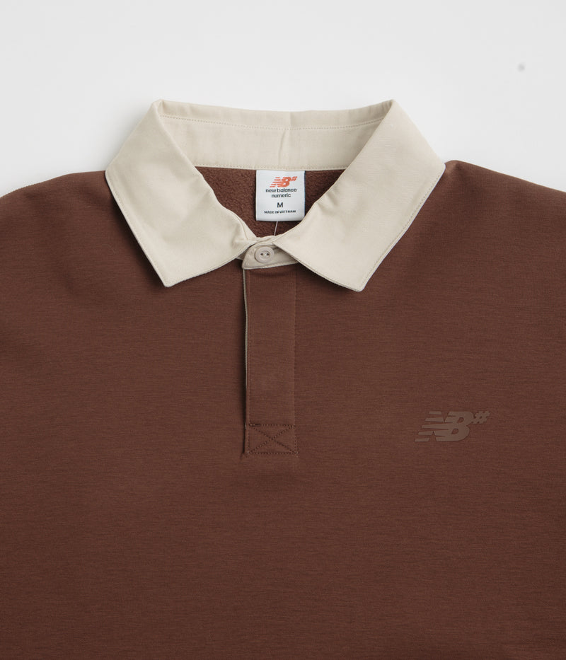 New Balance Numeric Advanced Rugby Shirt in Brown