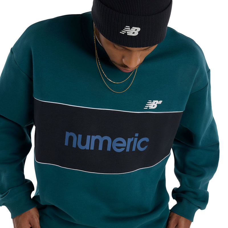 New Balance Numeric Team Sweatshirt - Medusa Green