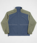 New Balance Numeric Waterproof Jacket in Khaki and Blue
