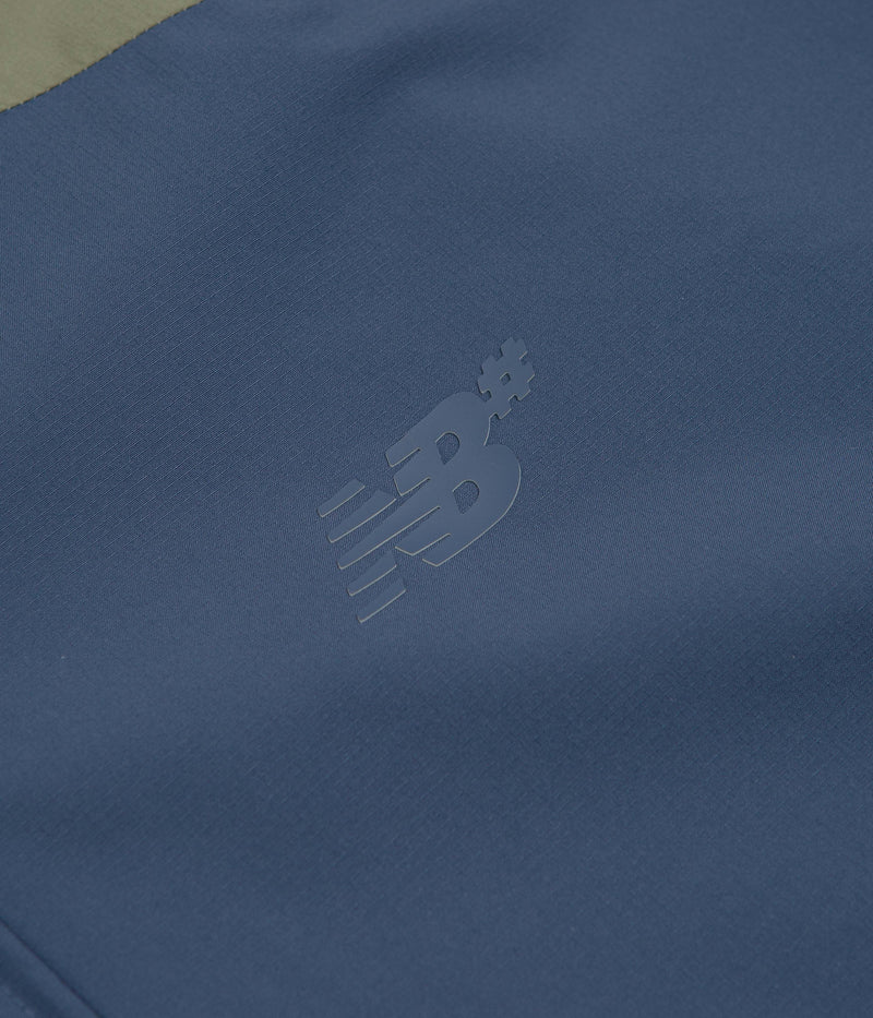 New Balance Numeric Waterproof Jacket in Khaki and Blue