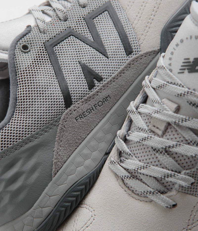 New Balance Numeric x Audazo Pro V6 Shoes in Concrete and Grey Matter