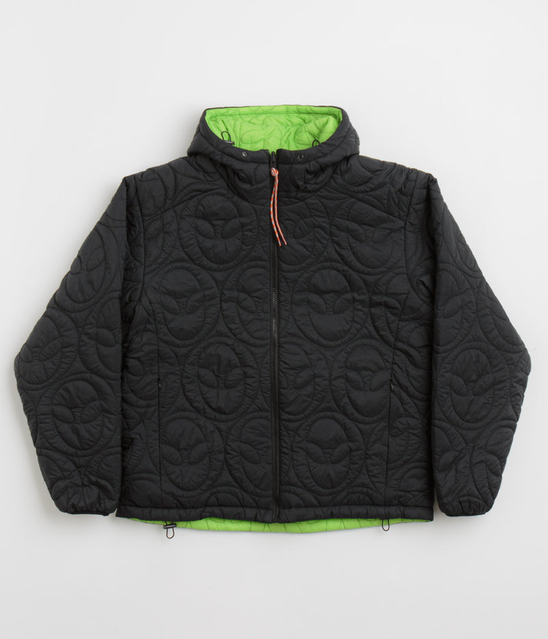 No Problemo Alien-O Quilted Liner Jacket in Black