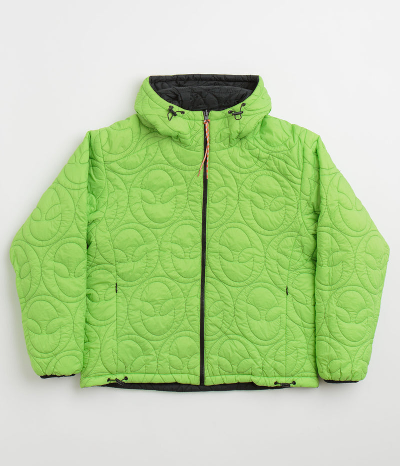No Problemo Alien-O Quilted Liner Jacket in Black