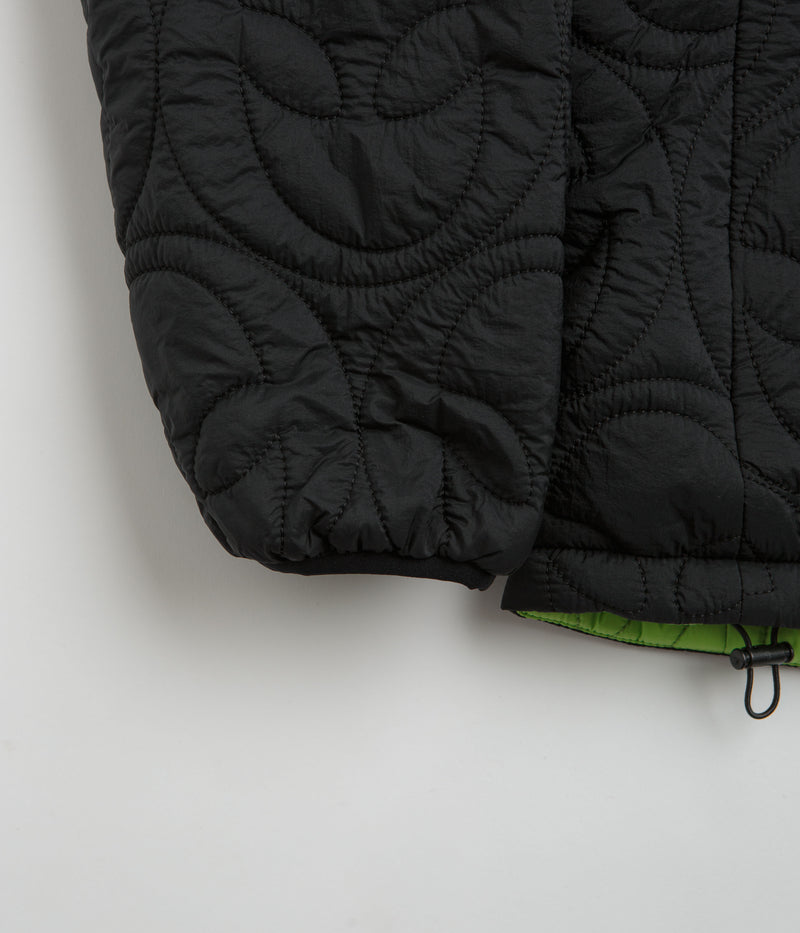 No Problemo Alien-O Quilted Liner Jacket in Black